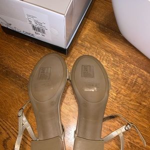 David’s bridal wedding heel